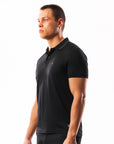Russell Athletic Australia Men's Active Polo - Black True Since 1902