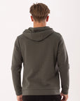 Russell Athletic Australia Men's R-Tech Zip Thru Hoodie - Olive True Since 1902
