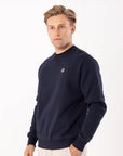 Russell Athletic Australia Men's R Logo Crew - Michigan Navy True Since 1902
