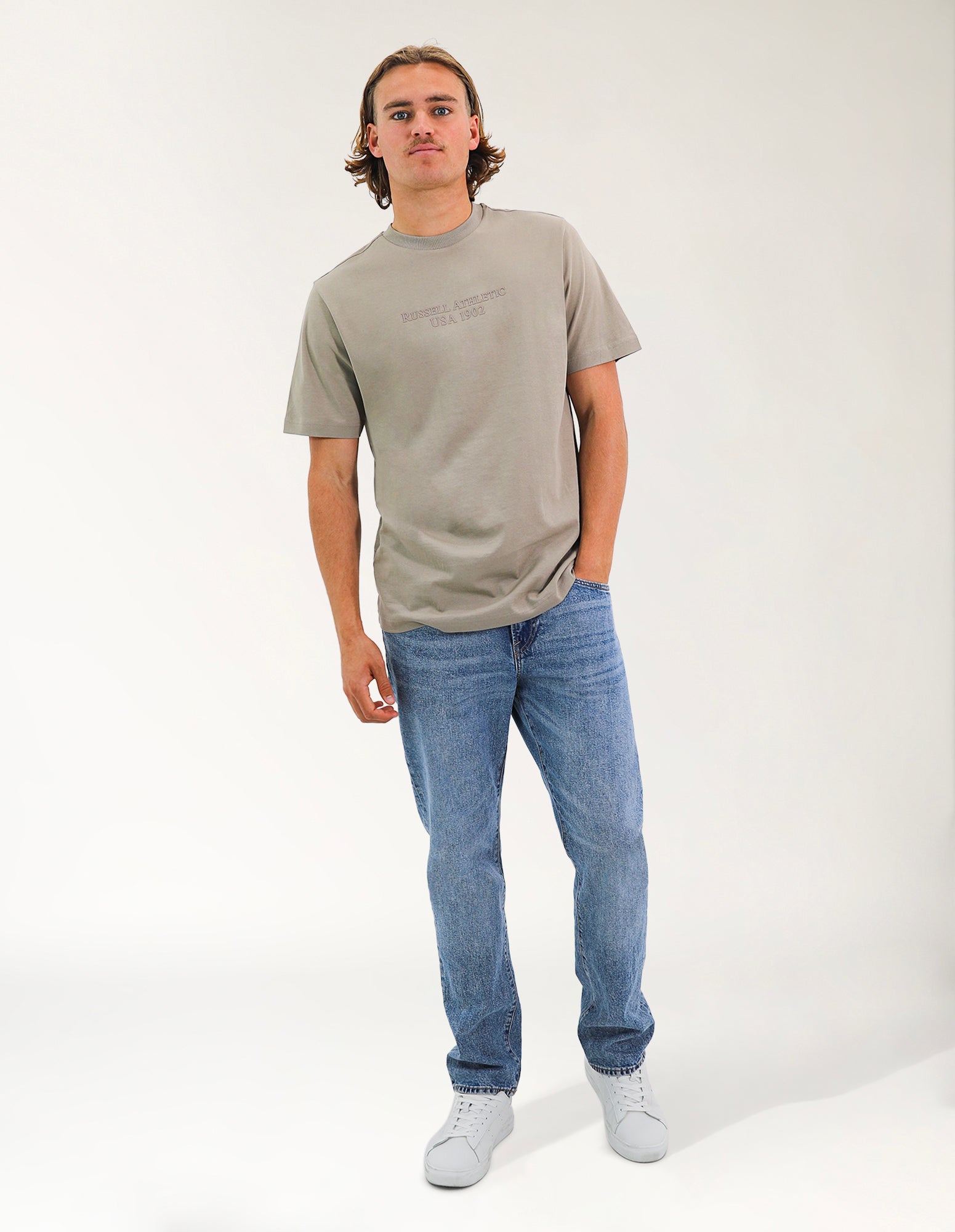 USA 1902 Men's Tee - Pumice