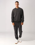 Russell Athletic Australia Men's USA 1902 Crew - Dark Grey True Since 1902
