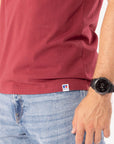 Russell Athletic Australia Men's Russell Blank Tee - Maroon True Since 1902