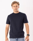 Russell Athletic Australia Men's Russell Blank Tee - Michigan Navy True Since 1902