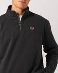 Russell Athletic Australia Men's R Logo Quarter Zip - Charcoal True Since 1902