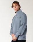 Men's Brooklyn Quarter Zip - Ash