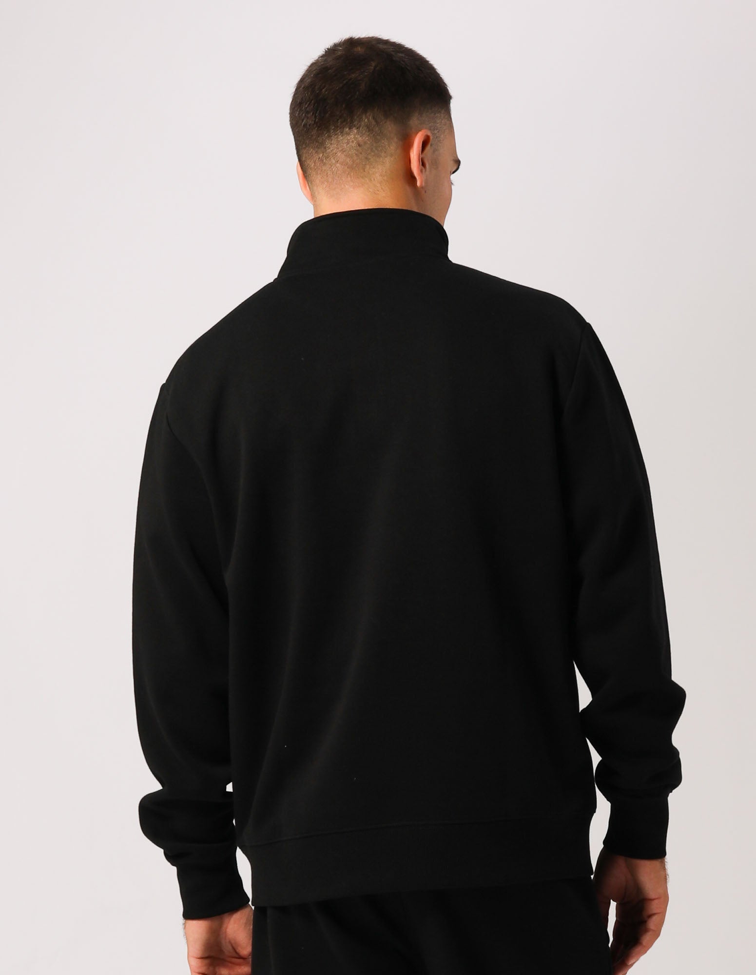 Russell Athletic Australia Men's Brooklyn Quarter Zip - Black True Since 1902