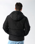 Russell Athletic Australia R Logo Puffer Jacket - Black True Since 1902