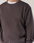 Men’s Brooklyn Crew Sweat - Peat Colour | Russell Athletic