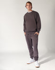Men’s Brooklyn Crew Sweat - Peat Colour | Russell Athletic