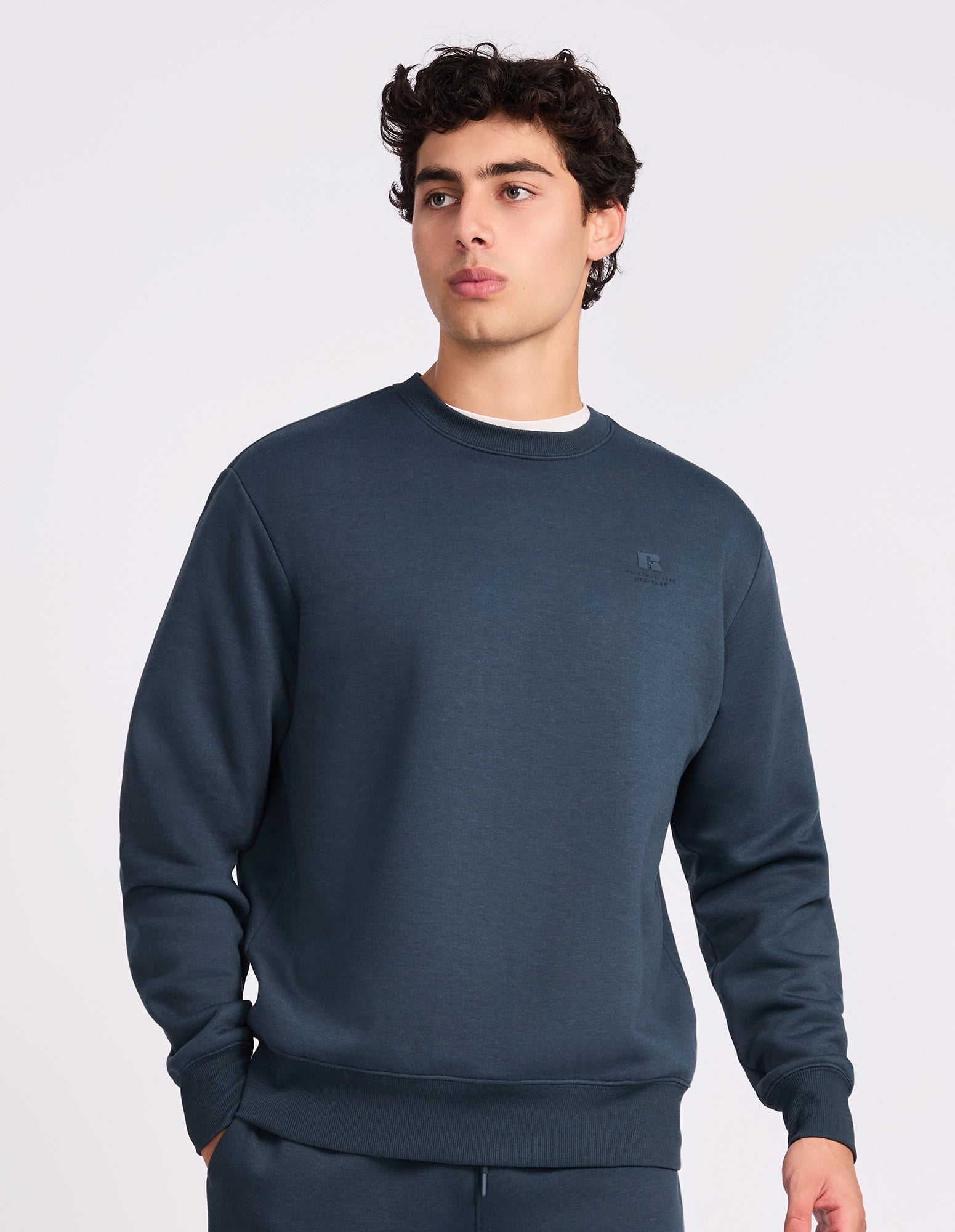 Russell Athletic Australia Brooklyn Men's Crew - Deep Teal True Since 1902