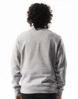 Russell Athletic Australia Men's Eagle Outline Crew - Grey Marle True Since 1902