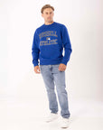Russell Athletic Australia Men's Eagle Arch 2 Tone Crew - Pacific True Since 1902