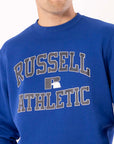 Russell Athletic Australia Men's Eagle Arch 2 Tone Crew - Pacific True Since 1902