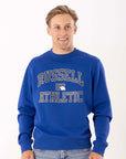 Russell Athletic Australia Men's Eagle Arch 2 Tone Crew - Pacific True Since 1902