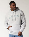 Men’s Big Arch 2-Tone Hoodie - Grey Marle | Russell Athletic