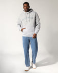 Men’s Big Arch 2-Tone Hoodie - Grey Marle | Russell Athletic