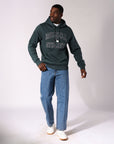 Russell Athletic Australia Men’s Arch Logo Hoodie – Bottlebrush Green | Russell Athletic True Since 1902