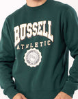 Russell Athletic Australia Men's Heavy Arch Crew - Celtic Green True Since 1902