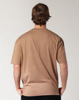 Men's Brooklyn Oversize Tee - Caramel