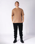 Men's Brooklyn Oversize Tee - Caramel