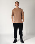 Men's Brooklyn Oversize Tee - Caramel
