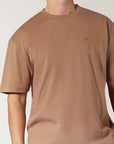 Men's Brooklyn Oversize Tee - Caramel