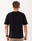 Russell Athletic Australia Men's Brooklyn Oversize Tee - Black True Since 1902