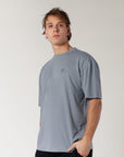 Men's Brooklyn Oversize Ash Grey Tee