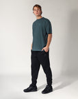 Men's Brooklyn Oversize Tee - Hydro Green