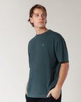 Men's Brooklyn Oversize Tee - Hydro Green
