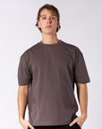 Men's Brooklyn Oversize Tee - Peat Brown