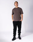 Men's Brooklyn Oversize Tee - Peat Brown