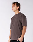 Men's Brooklyn Oversize Tee - Peat Brown