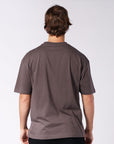 Men's Brooklyn Oversize Tee - Peat Brown