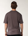Men's Brooklyn Oversize Tee - Peat Brown