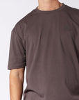 Men's Brooklyn Oversize Tee - Peat Brown
