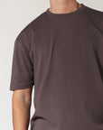 Men's Brooklyn Oversize Tee - Peat Brown