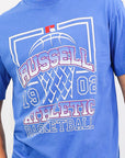Backboard Oversize Men's Tee - Collegiate Blue