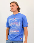 Backboard Oversize Men's Tee - Collegiate Blue