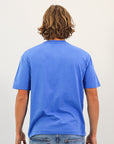 Backboard Oversize Men's Tee - Collegiate Blue