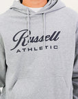 Script Men's Hoodie - Grey Marle