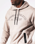 R Tech Lockup Men's Hoodie - Pumice