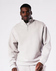 Russell Athletic Australia Men's R Tech Leisure 1902 Quarter Zip - Antarctica White | Russell Athletic AU True Since 1902