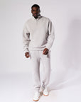 Russell Athletic Australia Men's R Tech Leisure 1902 Quarter Zip - Antarctica White | Russell Athletic AU True Since 1902
