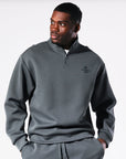 Russell Athletic Australia Men's R Tech Leisure 1902 Quarter Zip - Spruce True Since 1902