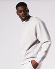 Russell Athletic Australia Men's R Tech Leisure 1902 Crew - Antartica White True Since 1902