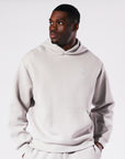 Russell Athletic Australia Men's R Tech Leisure 1902 Hoodie - Antarctica White Colour True Since 1902