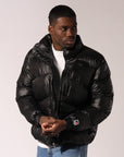 Russell Athletic Australia Men's 1902 Puffer Black Jacket True Since 1902