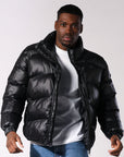 Russell Athletic Australia Men's 1902 Puffer Black Jacket True Since 1902