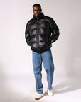 Russell Athletic Australia Men's 1902 Puffer Black Jacket True Since 1902